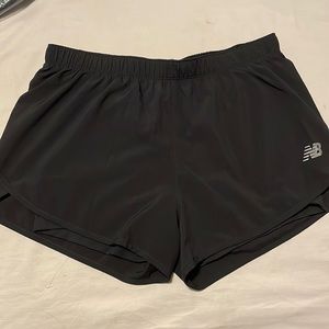 New Balance 2-in-1 running shorts